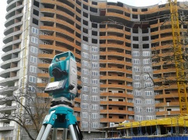 Фасадная съёмка Геодезические работы в Чапаевске